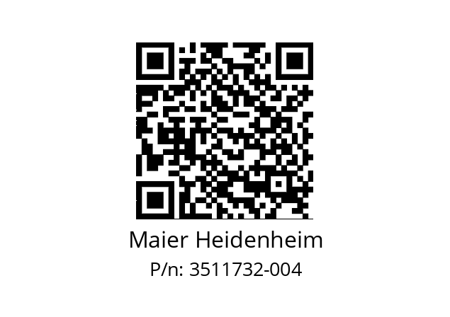   Maier Heidenheim 3511732-004