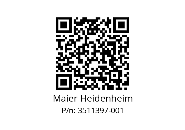   Maier Heidenheim 3511397-001