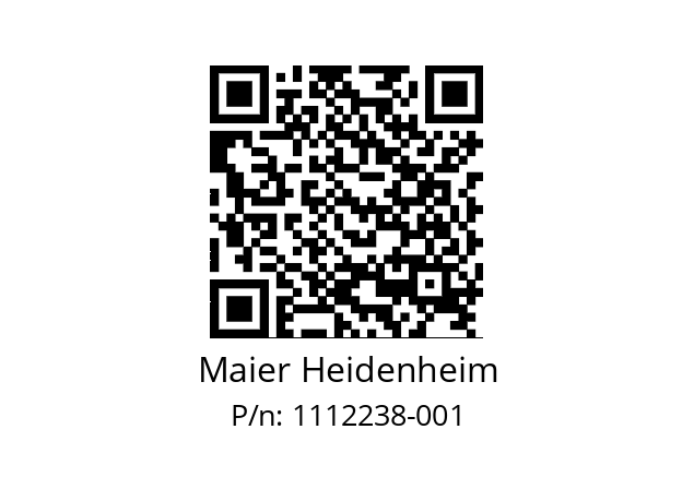   Maier Heidenheim 1112238-001