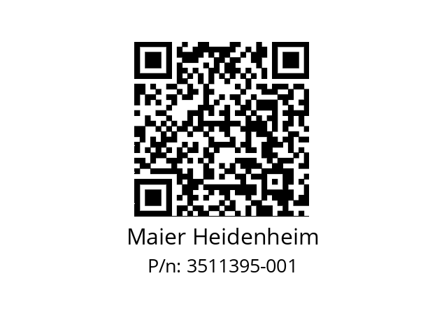   Maier Heidenheim 3511395-001