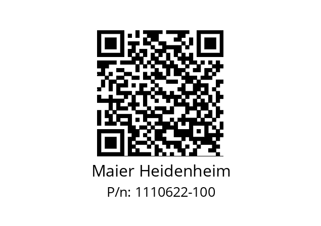   Maier Heidenheim 1110622-100