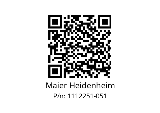   Maier Heidenheim 1112251-051