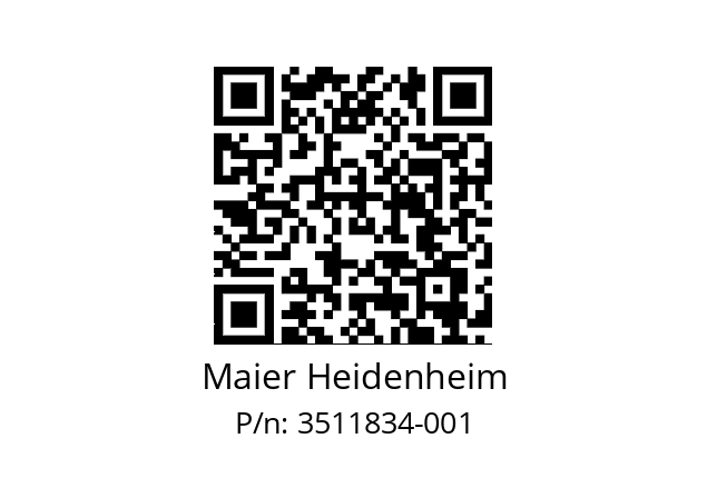   Maier Heidenheim 3511834-001