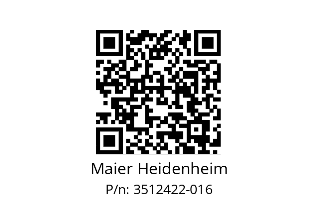   Maier Heidenheim 3512422-016