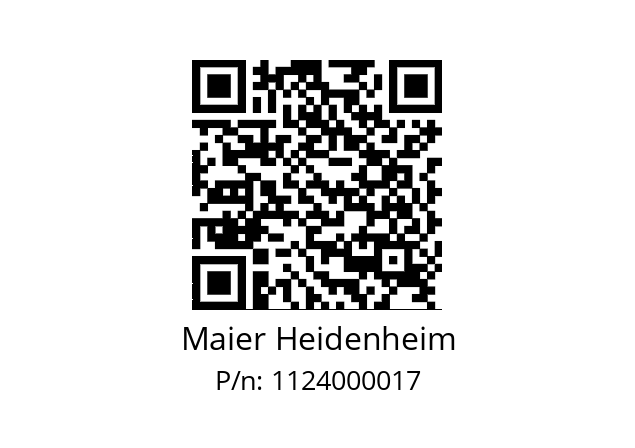   Maier Heidenheim 1124000017