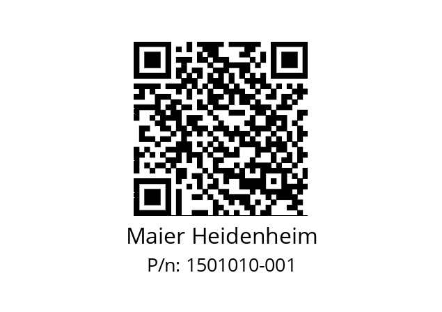   Maier Heidenheim 1501010-001