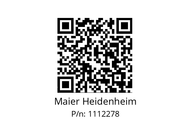   Maier Heidenheim 1112278