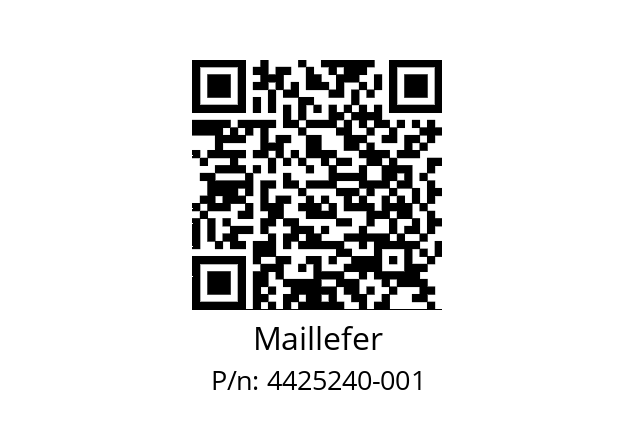   Maillefer 4425240-001