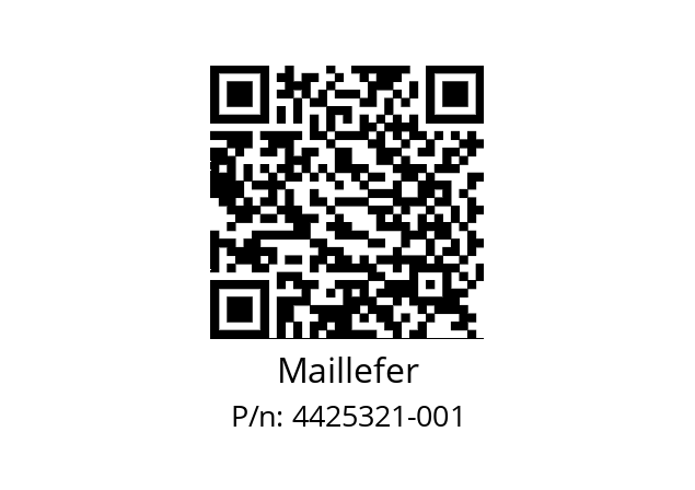   Maillefer 4425321-001