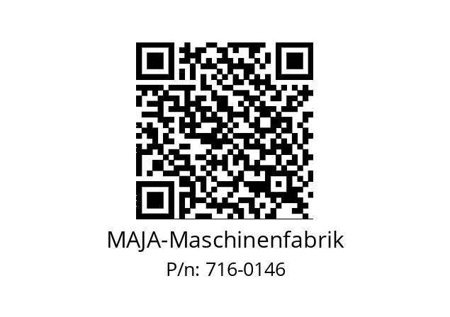   MAJA-Maschinenfabrik 716-0146