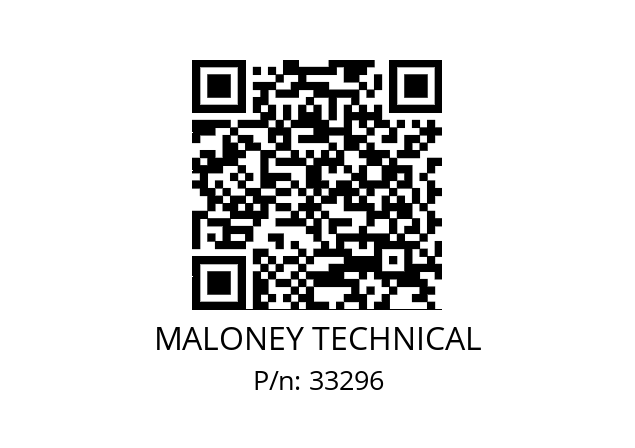   MALONEY TECHNICAL 33296