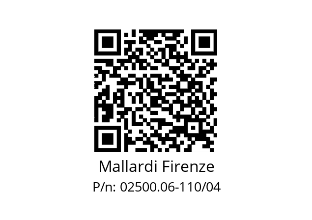   Mallardi Firenze 02500.06-110/04