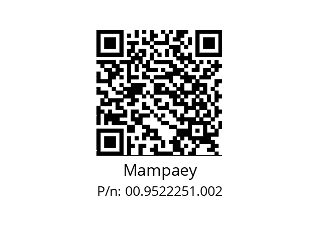   Mampaey 00.9522251.002