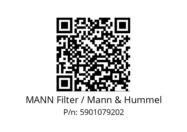   MANN Filter / Mann & Hummel 5901079202