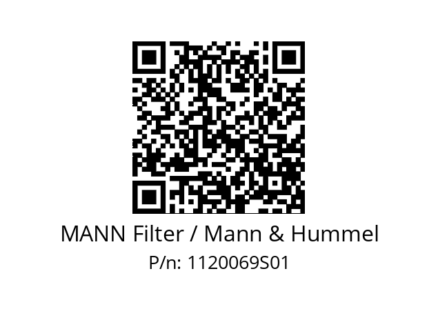  HU 7016 x MANN Filter / Mann & Hummel 1120069S01