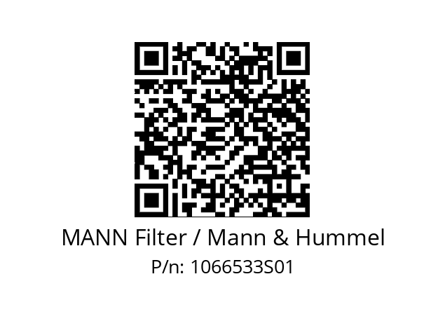  WK 5002 x MANN Filter / Mann & Hummel 1066533S01