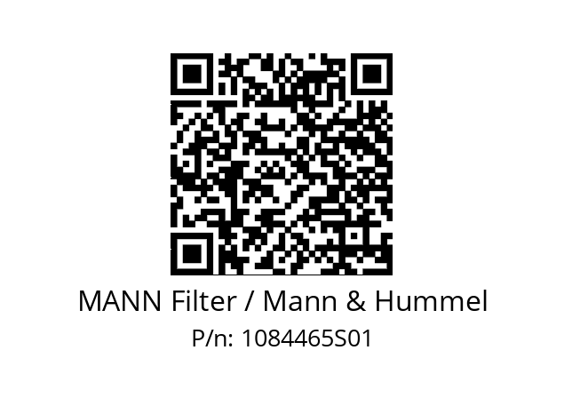  HU 6004 x MANN Filter / Mann & Hummel 1084465S01