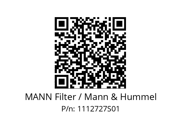  SP 3009-2 MANN Filter / Mann & Hummel 1112727S01