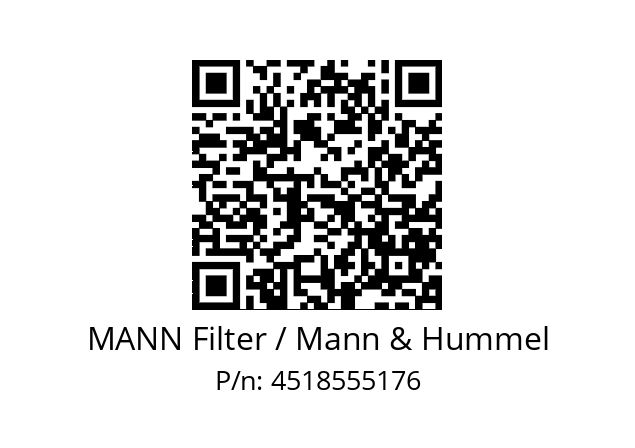  C 23 185 MANN Filter / Mann & Hummel 4518555176