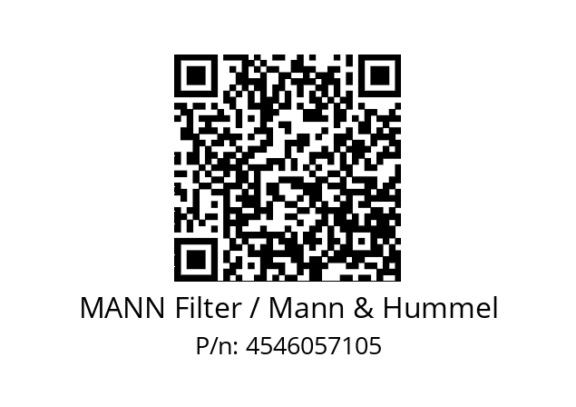  C 19 460/2 MANN Filter / Mann & Hummel 4546057105