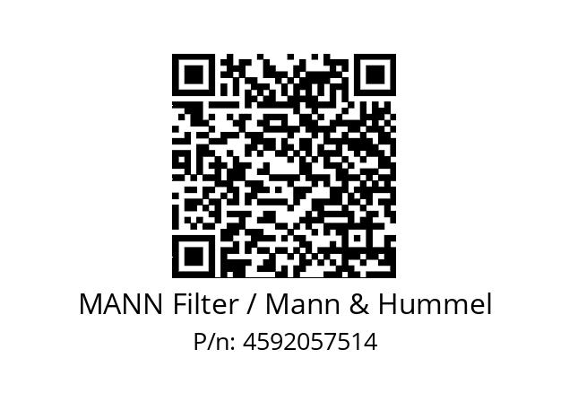  C 28 1440 MANN Filter / Mann & Hummel 4592057514