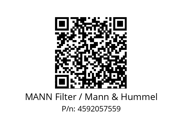  CF 1840 MANN Filter / Mann & Hummel 4592057559