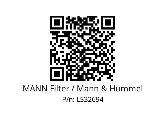   MANN Filter / Mann & Hummel LS32694