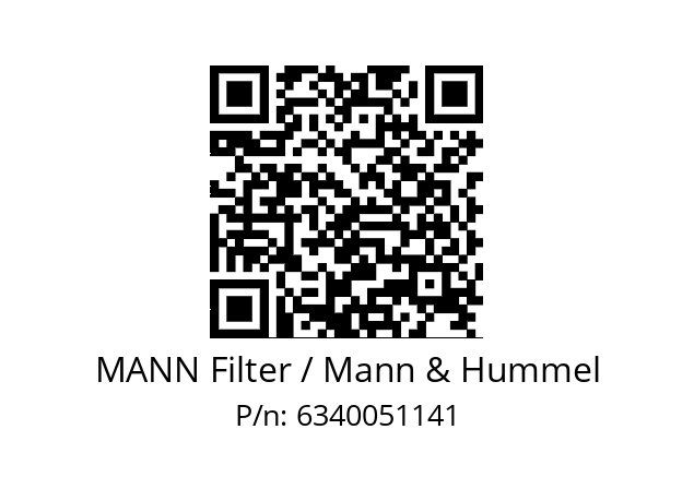   MANN Filter / Mann & Hummel 6340051141