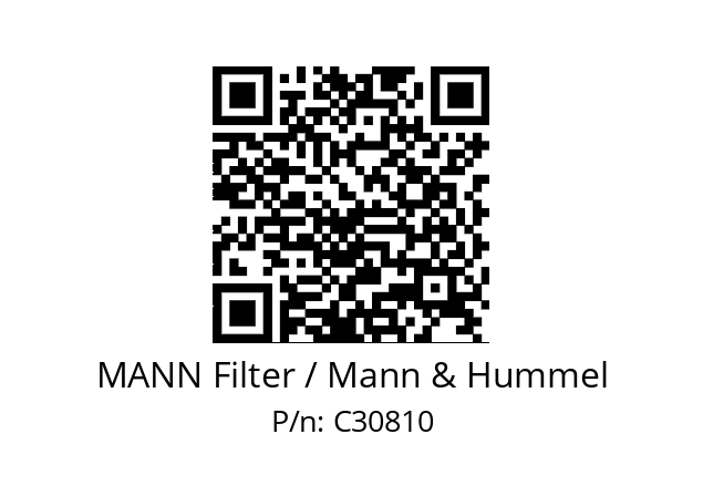   MANN Filter / Mann & Hummel C30810