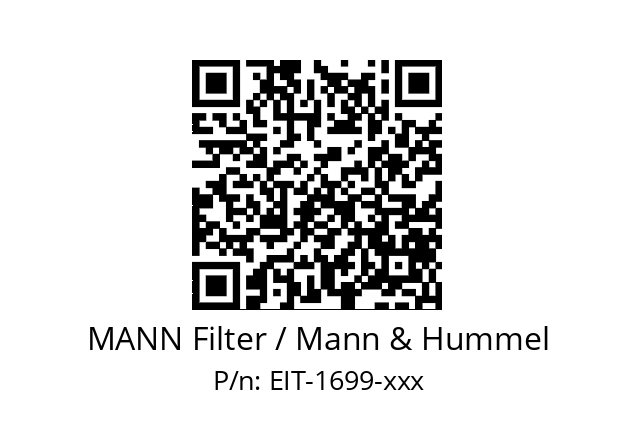   MANN Filter / Mann & Hummel EIT-1699-xxx