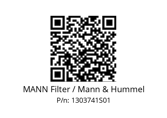   MANN Filter / Mann & Hummel 1303741S01