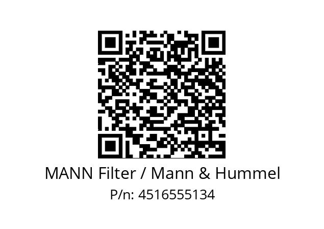  C 15 165/3 MANN Filter / Mann & Hummel 4516555134