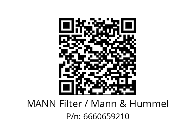  PL 420 x MANN Filter / Mann & Hummel 6660659210