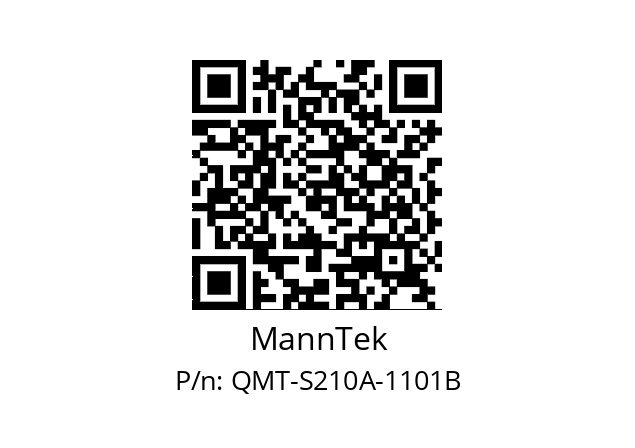   MannTek QMT-S210A-1101B