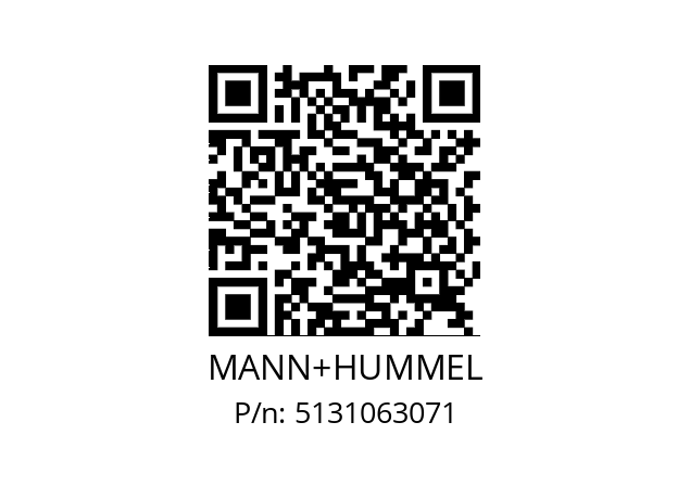   MANN+HUMMEL 5131063071