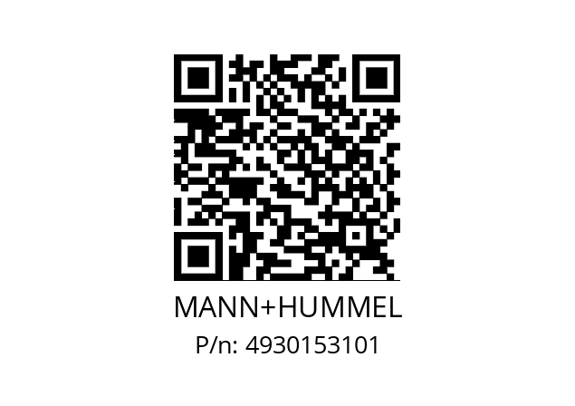   MANN+HUMMEL 4930153101