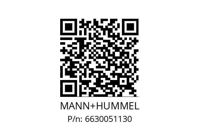   MANN+HUMMEL 6630051130