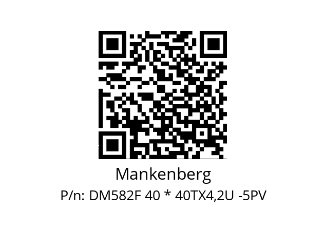   Mankenberg DM582F 40 * 40TX4,2U -5PV