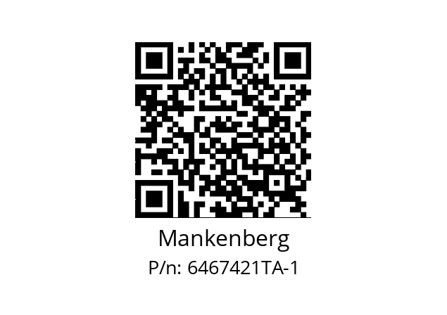   Mankenberg 6467421TA-1