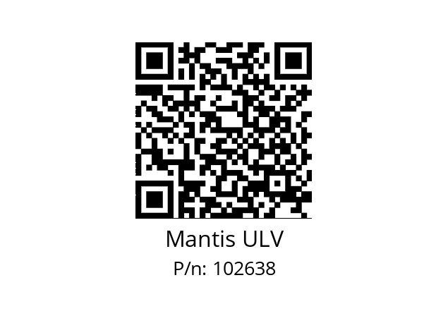   Mantis ULV 102638