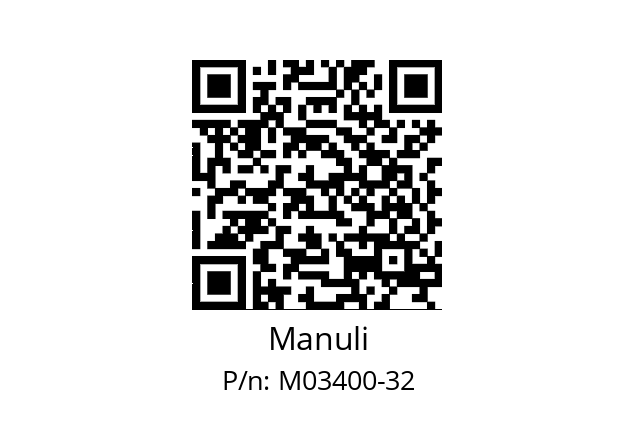   Manuli M03400-32