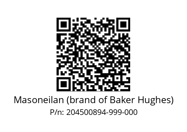  08-80H Masoneilan (brand of Baker Hughes) 204500894-999-000