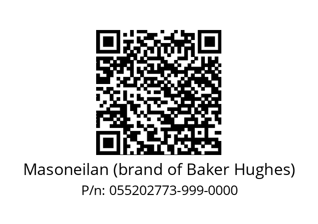   Masoneilan (brand of Baker Hughes) 055202773-999-0000