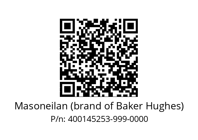   Masoneilan (brand of Baker Hughes) 400145253-999-0000