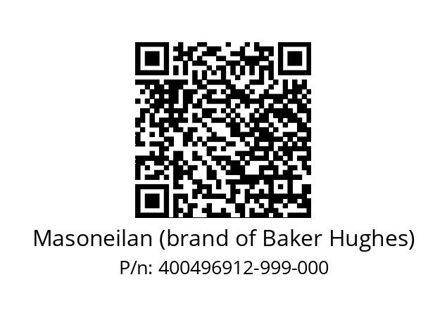   Masoneilan (brand of Baker Hughes) 400496912-999-000