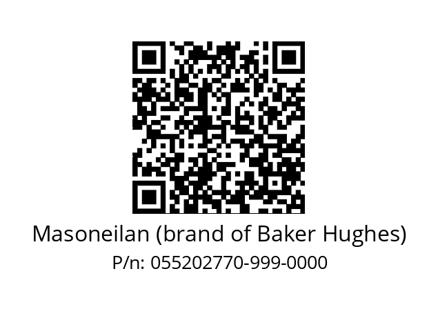   Masoneilan (brand of Baker Hughes) 055202770-999-0000