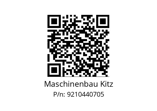   Maschinenbau Kitz 9210440705