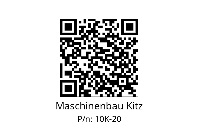   Maschinenbau Kitz 10K-20