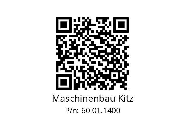   Maschinenbau Kitz 60.01.1400