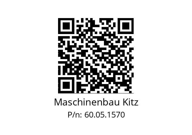   Maschinenbau Kitz 60.05.1570